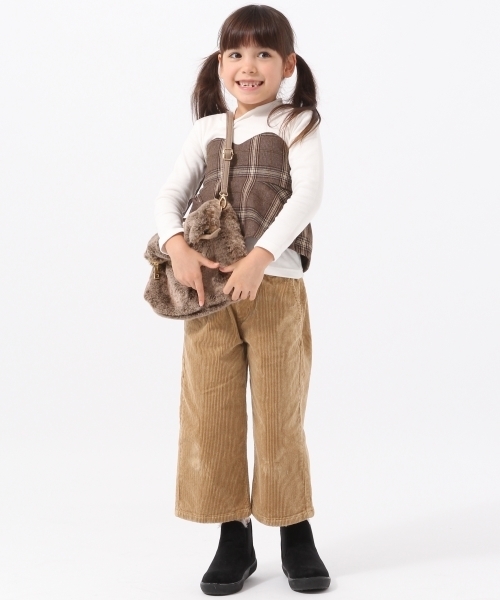 GLOBAL WORK（グローバルワーク）の「【キッズ】アソートビスチェレイヤー長袖/772297（Tシャツ/カットソー・キッズ・グレー/ブラウン/ブラック・LARGE/MEDIUM/SMALL/X-LARGE/XX-LARGE）」の21枚目の写真