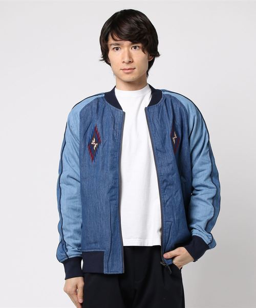 Rose Bud ローズバッド の メンズリバーシブルスカジャン ダウンジャケット コート Wear