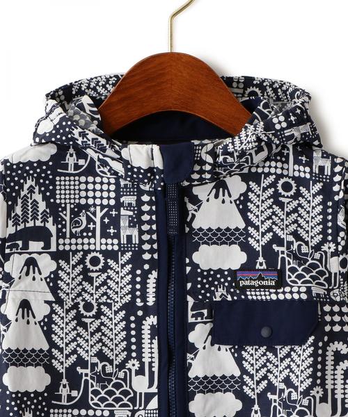 patagonia（パタゴニア）の「【patagonia(パタゴニア)】25/Baggies Jacket（ブルゾン・キッズ・ライトピンク/ネイビー・5T/4T/3T）」の4枚目の写真