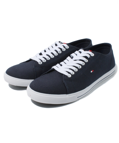 TOMMY HILFIGER（トミーヒルフィガー）の「GLASGOW 1A（スニーカー・メンズ・ホワイト/ネイビー/レッド・26.0cm/26.5cm/27.5cm/28.0cm/25.0cm）」の3枚目の写真