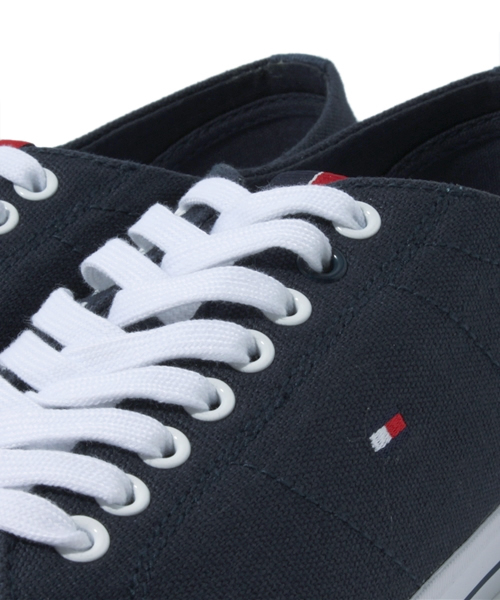 TOMMY HILFIGER（トミーヒルフィガー）の「GLASGOW 1A（スニーカー・メンズ・ホワイト/ネイビー/レッド・26.0cm/26.5cm/27.5cm/28.0cm/25.0cm）」の8枚目の写真