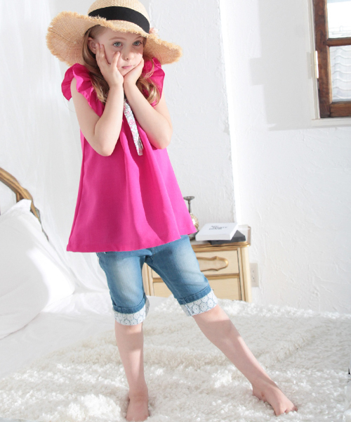 Rora(ローラ)の「キャンディ スキニー(デニムパンツ・キッズ・ワンウォッシュ・90cm/110cm/130cm/100cm/120cm/140cm/150cm)」の7枚目の写真