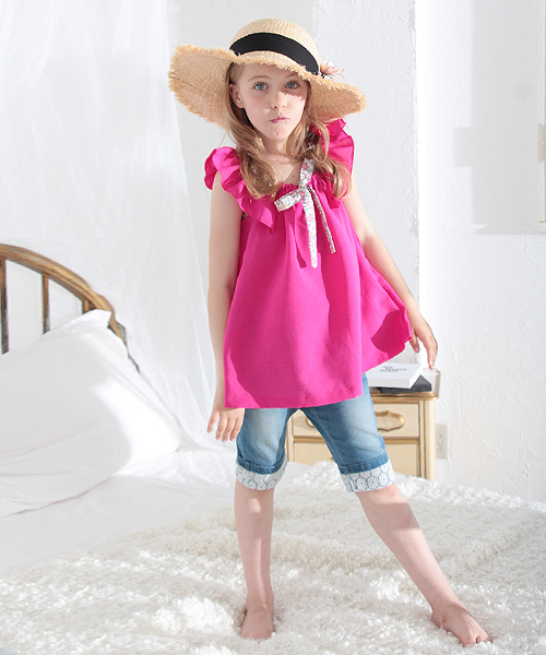 Rora(ローラ)の「キャンディ スキニー(デニムパンツ・キッズ・ワンウォッシュ・90cm/110cm/130cm/100cm/120cm/140cm/150cm)」の8枚目の写真