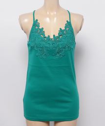 チャイハネ | 【チャイハネ】yul カットワークレースキャミソール(キャミソール)