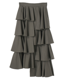 CLANE | DOUBLE FACE TIERED SKIRT(スカート)