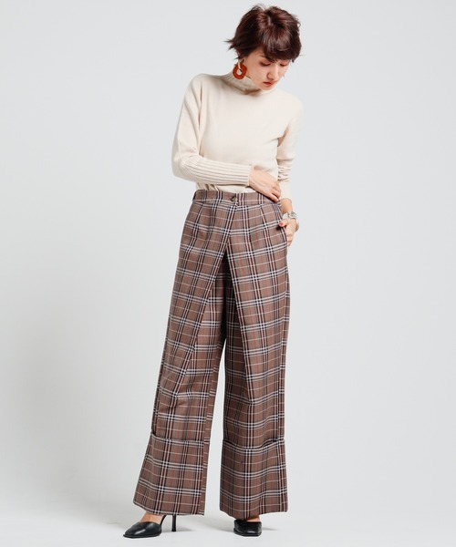 LADYMADE(レディメイド)の「クロスフロントワイドパンツ(その他パンツ・レディース・その他1/その他2/ブラック・FREE)」の10枚目の写真