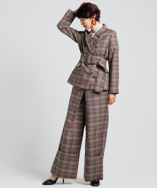 LADYMADE(レディメイド)の「クロスフロントワイドパンツ(その他パンツ・レディース・その他1/その他2/ブラック・FREE)」の15枚目の写真