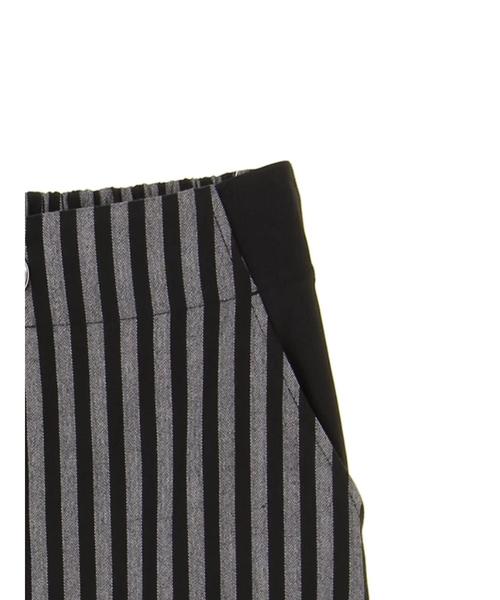 YECCA VECCA（イェッカヴェッカ）の「ストライプ柄ZIPタイトスカート（スカート・レディース・グレー/キャメル・FREE）」の10枚目の写真