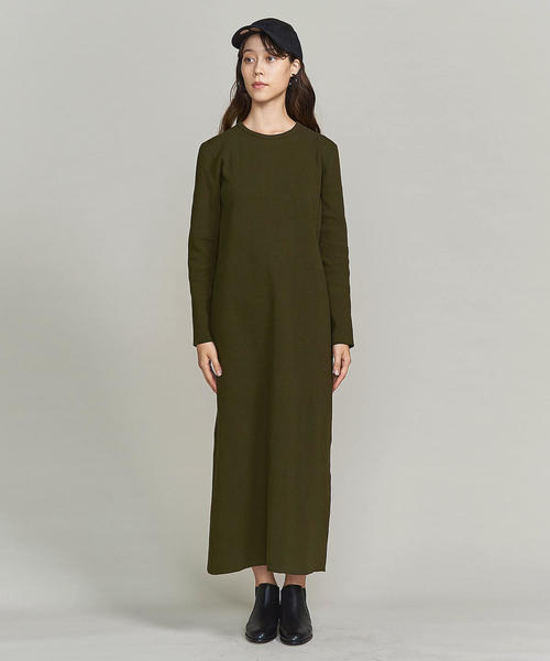 BEAUTY&YOUTH UNITED ARROWS（ビューティーアンドユースユナイテッドアローズ）の「BY テレコマキシワンピース（ワンピース・レディース・ダークブラウン/ブラック/オリーブ・FREE）」の15枚目の写真