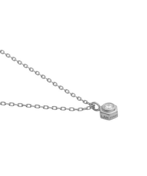 シルバー925 TOOLS ダイヤモンド0.03ct ネックレス