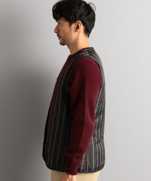 green label relaxing（グリーンレーベルリラクシング）の「[Begin 2019年1月号掲載] NM シンダウン フラノ ステンカラーコート（ステンカラーコート・メンズ・グレー/ネイビー/その他1・MEDIUM/X-LARGE/LARGE/SMALL）」の11枚目の写真