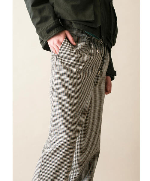 MONKEY TIME(モンキータイム)の「<monkey time> TW CHECK WIDE 1P PANTS/ワイドパンツ(スラックス・メンズ・ナチュラル/ベージュ・LARGE/MEDIUM/SMALL)」の6枚目の写真