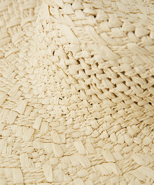 AZUL by moussy（アズールバイマウジー）の「WIDE BRIM BOATER/ワイドブリムボーターハット（ハット・レディース・ブラック/ベージュ・FREE）」の11枚目の写真