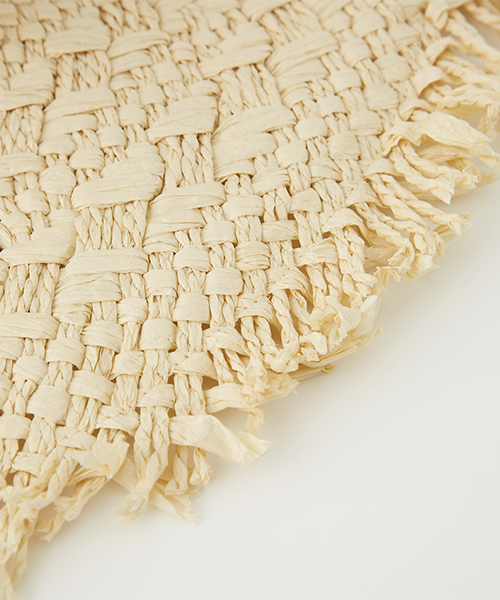 AZUL by moussy（アズールバイマウジー）の「WIDE BRIM BOATER/ワイドブリムボーターハット（ハット・レディース・ブラック/ベージュ・FREE）」の10枚目の写真