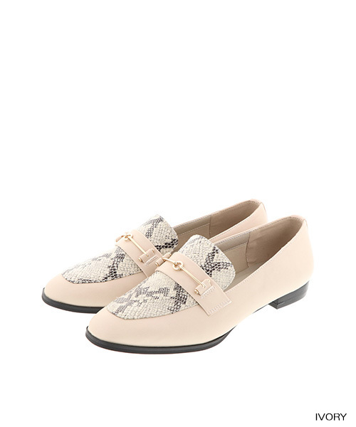 RANDA（ランダ）の「スクエアトゥベーシックローファー（ローファー・レディース・ブラック/ブラウン/アイボリー・LL/S/M/L）」の10枚目の写真