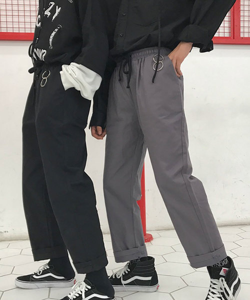 MGV（エムジーヴィー）の「【MGV】ダブルリングテーパードリラックスパンツ（その他パンツ・メンズ・グレー/ブラック/ベージュ・MEDIUM/LARGE）」の7枚目の写真