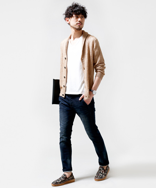 NANO universe（ナノユニバース）の「加工デニムトラウザーズ（デニムパンツ・メンズ・ブルー/インディゴブルー・SMALL/MEDIUM/LARGE/X-LARGE）」の11枚目の写真