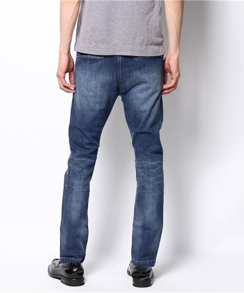 NANO universe（ナノユニバース）の「加工デニムトラウザーズ（デニムパンツ・メンズ・ブルー/インディゴブルー・SMALL/MEDIUM/LARGE/X-LARGE）」の6枚目の写真