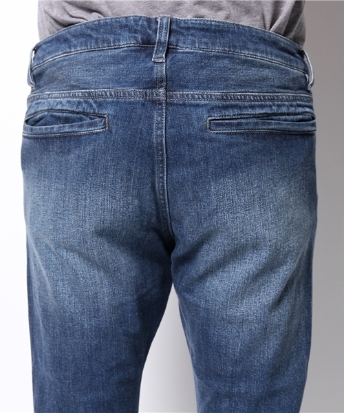 NANO universe（ナノユニバース）の「加工デニムトラウザーズ（デニムパンツ・メンズ・ブルー/インディゴブルー・SMALL/MEDIUM/LARGE/X-LARGE）」の8枚目の写真