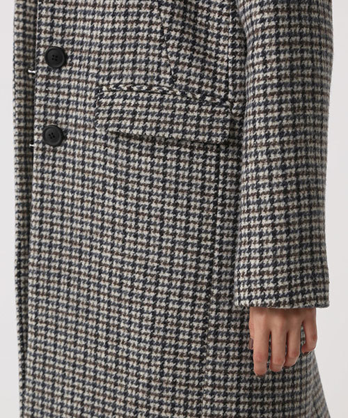 AZUL by moussy（アズールバイマウジー）の「CHESTR COAT/チェスターコート（チェスターコート・レディース・ブラック/カーキ/ブラック系その他/ライトベージュ・SMALL/MEDIUM/LARGE）」の8枚目の写真