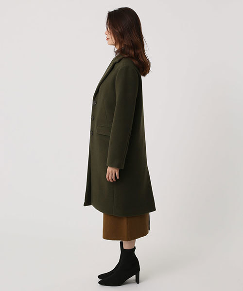 AZUL by moussy（アズールバイマウジー）の「CHESTR COAT/チェスターコート（チェスターコート・レディース・ブラック/カーキ/ブラック系その他/ライトベージュ・SMALL/MEDIUM/LARGE）」の22枚目の写真
