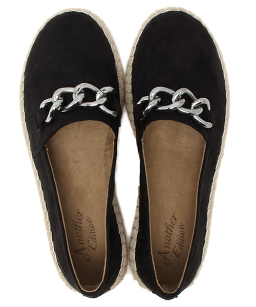 Another Edition(アナザーエディション)の「AE Chain SlipOn ◆(その他シューズ・レディース・ホワイト/ブラック/ベージュ・LARGE/SMALL/MEDIUM)」の8枚目の写真