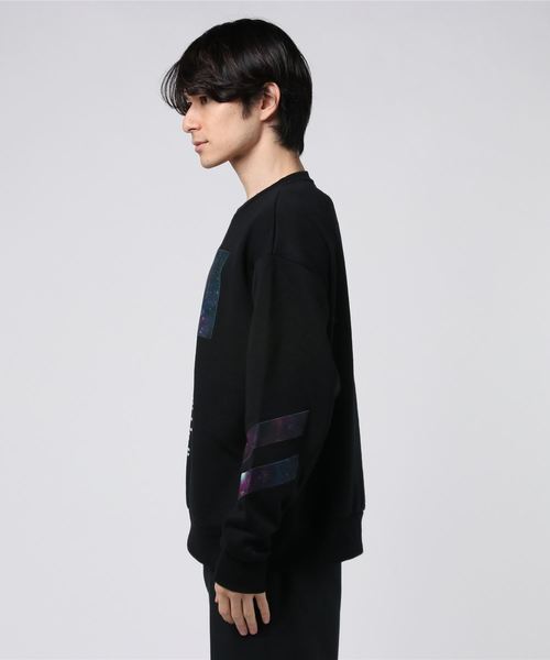 WEGO（ウィゴー）の「WEGO/Photographプルオーバー（スウェット・メンズ・パープル/ブラック/ブラック系その他/ホワイト・LARGE/MEDIUM）」の17枚目の写真