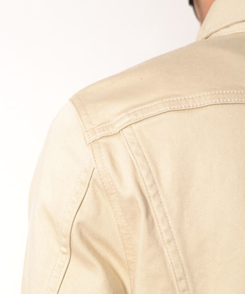 AMERICAN RAG CIE(アメリカンラグシー)の「LEE × AMERICAN RAG CIE 別注ストレッチウェスターナジャケット∴(デニムジャケット・メンズ・ホワイト/ブラック・SMALL/LARGE/MEDIUM)」の20枚目の写真