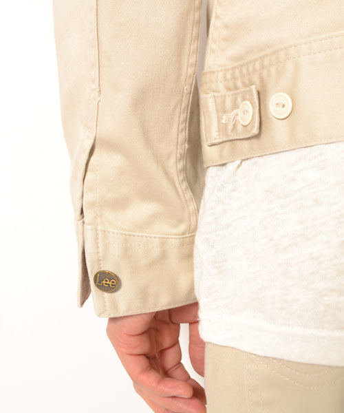 AMERICAN RAG CIE(アメリカンラグシー)の「LEE × AMERICAN RAG CIE 別注ストレッチウェスターナジャケット∴(デニムジャケット・メンズ・ホワイト/ブラック・SMALL/LARGE/MEDIUM)」の21枚目の写真