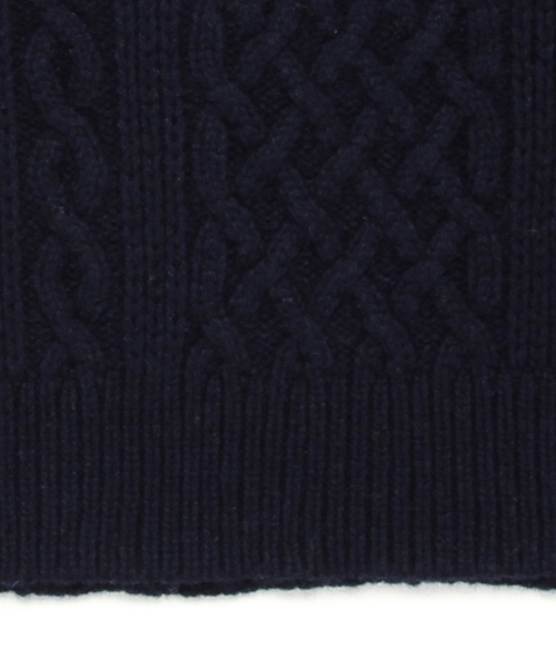 BEAMS BOY（ビームスボーイ）の「BEAMS BOY / 3ゲージ アラン クルーネック ニット（ニット/セーター・レディース・オフホワイト/ライトブラウン/ネイビー・ONE SIZE）」の11枚目の写真