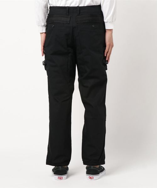 Hombre Nino(オンブレニーニョ)の「Hombre Nino HNS19-PT0007 CARGO PANTS(カーゴパンツ・メンズ・ブラック/ベージュ・SMALL/MEDIUM)」の4枚目の写真