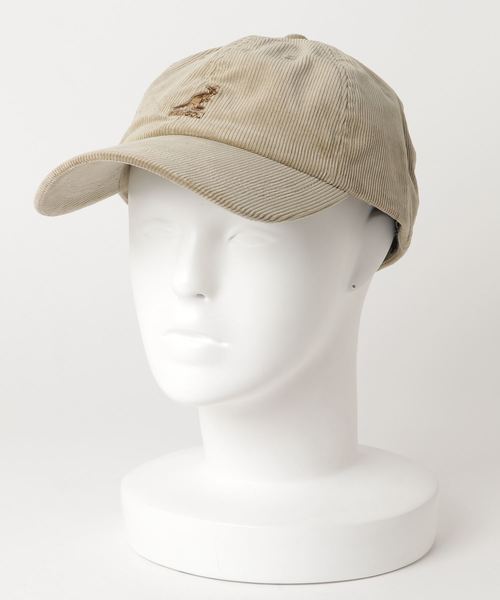 KANGOL（カンゴール）の「カンゴール　コーディロイ　197169007（キャップ・メンズ・ブラック/ブラウン/ベージュ・FREE）」の3枚目の写真