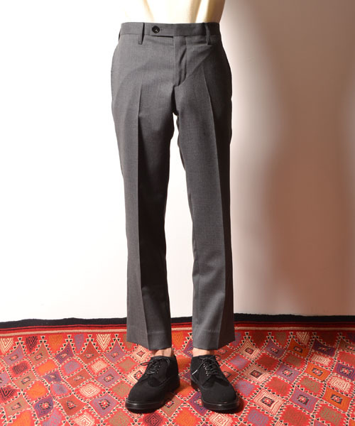 COMMONWARE AMERICAN RAG CIE&Magine（コモンウェアアメリカンラグシーアンド マージン）の「AMERICAN RAG CIE&Magine COMMONWARE SUPER100'S ストレッチウール テーラードパンツ（スラックス・メンズ・ブラック/グレー・46/44/48）」の15枚目の写真