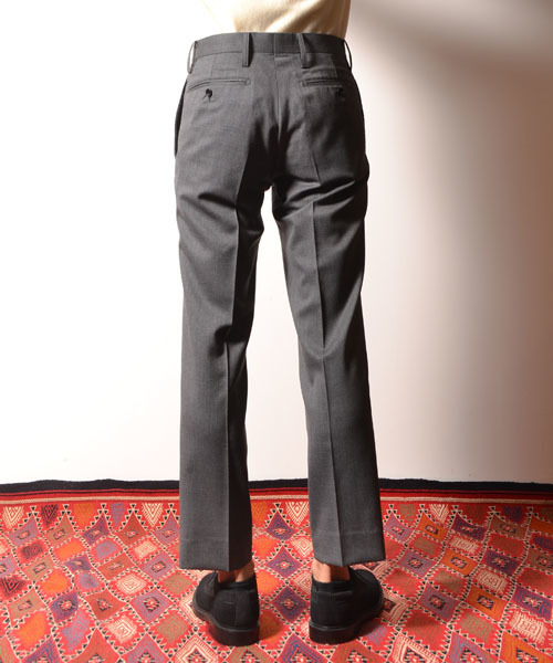 COMMONWARE AMERICAN RAG CIE&Magine（コモンウェアアメリカンラグシーアンド マージン）の「AMERICAN RAG CIE&Magine COMMONWARE SUPER100'S ストレッチウール テーラードパンツ（スラックス・メンズ・ブラック/グレー・46/44/48）」の17枚目の写真