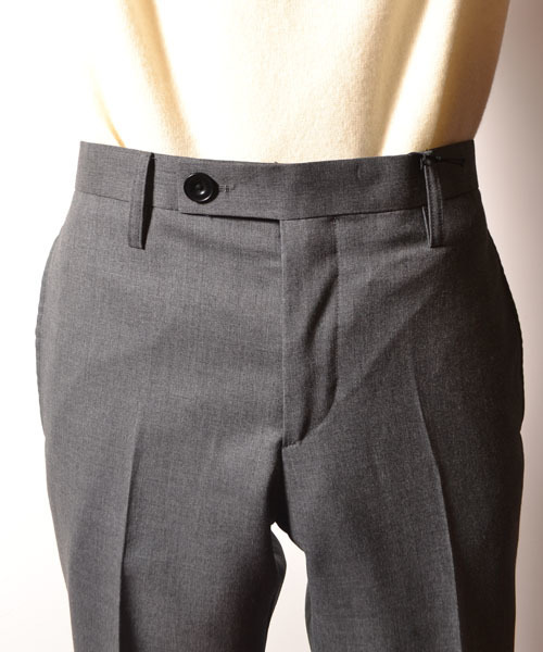 COMMONWARE AMERICAN RAG CIE&Magine（コモンウェアアメリカンラグシーアンド マージン）の「AMERICAN RAG CIE&Magine COMMONWARE SUPER100'S ストレッチウール テーラードパンツ（スラックス・メンズ・ブラック/グレー・46/44/48）」の20枚目の写真
