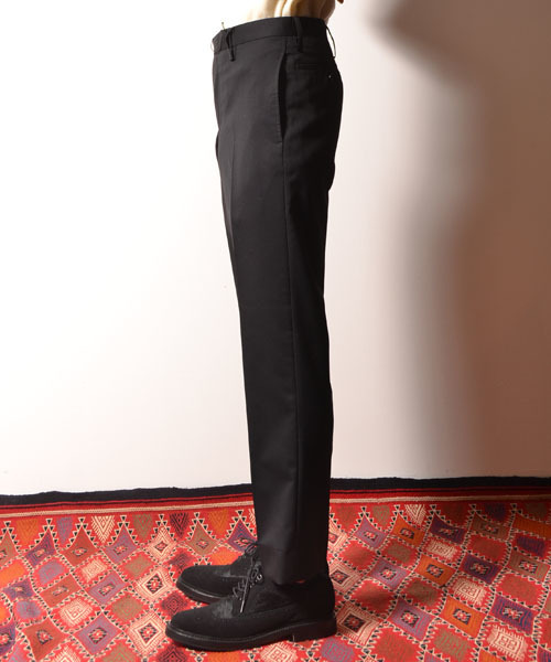 COMMONWARE AMERICAN RAG CIE&Magine（コモンウェアアメリカンラグシーアンド マージン）の「AMERICAN RAG CIE&Magine COMMONWARE SUPER100'S ストレッチウール テーラードパンツ（スラックス・メンズ・ブラック/グレー・46/44/48）」の13枚目の写真