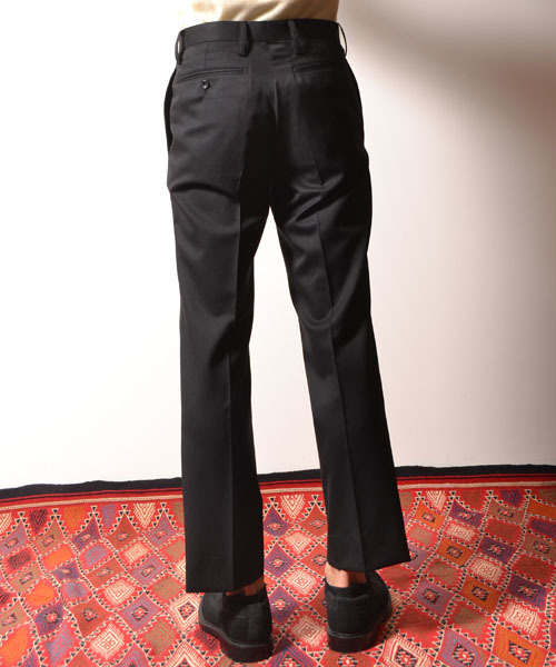 COMMONWARE AMERICAN RAG CIE&Magine（コモンウェアアメリカンラグシーアンド マージン）の「AMERICAN RAG CIE&Magine COMMONWARE SUPER100'S ストレッチウール テーラードパンツ（スラックス・メンズ・ブラック/グレー・46/44/48）」の14枚目の写真
