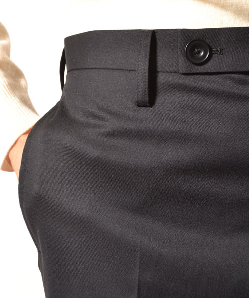 COMMONWARE AMERICAN RAG CIE&Magine（コモンウェアアメリカンラグシーアンド マージン）の「AMERICAN RAG CIE&Magine COMMONWARE SUPER100'S ストレッチウール テーラードパンツ（スラックス・メンズ・ブラック/グレー・46/44/48）」の6枚目の写真