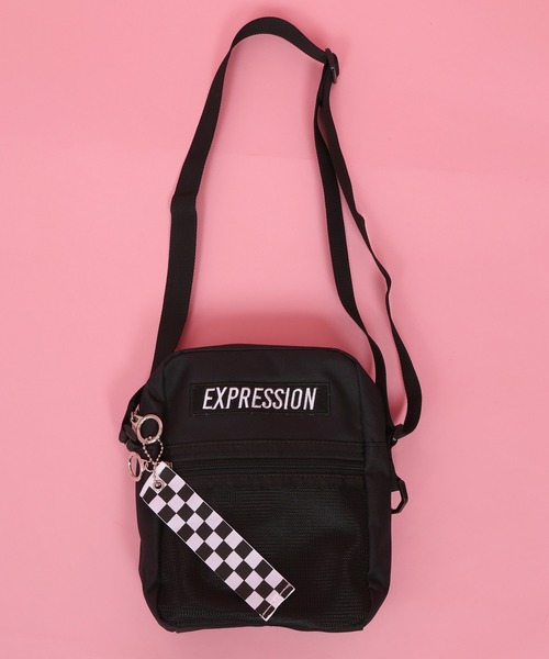 WC(ダブル シー)の「WC/刺繍リングショルダーバッグ(ショルダーバッグ・レディース・ブラック/パープル/その他1/ブラック系その他・FREE)」の2枚目の写真