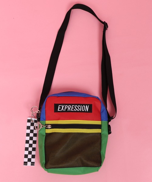 WC(ダブル シー)の「WC/刺繍リングショルダーバッグ(ショルダーバッグ・レディース・ブラック/パープル/その他1/ブラック系その他・FREE)」の6枚目の写真