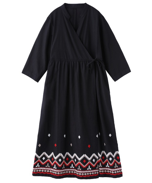 MILKFED.（ミルクフェド）の「EMBROIDERED HEM DRESS（ワンピース）」 WEAR