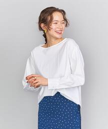 BEAUTY&YOUTH UNITED ARROWS | BY ハイゲージボートネックロングスリーブプルオーバー о(Tシャツ/カットソー)