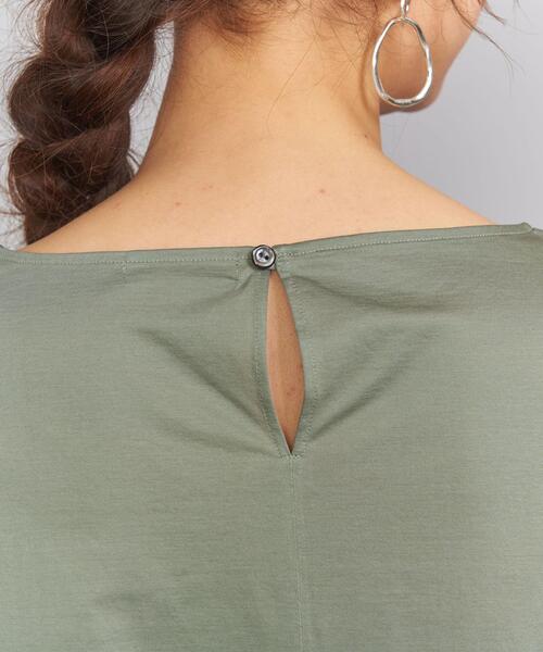 BEAUTY&YOUTH UNITED ARROWS(ビューティーアンドユースユナイテッドアローズ)の「BY ハイゲージボートネックロングスリーブプルオーバー о(Tシャツ/カットソー・レディース・ホワイト/ブラック/オリーブ・FREE)」の19枚目の写真