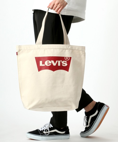 Levi's（リーバイス）の「Levi's/リーバイス バットウイング トートバッグ/レジャーバッグ（トートバッグ・メンズ・オフホワイト・FREE）」の6枚目の写真