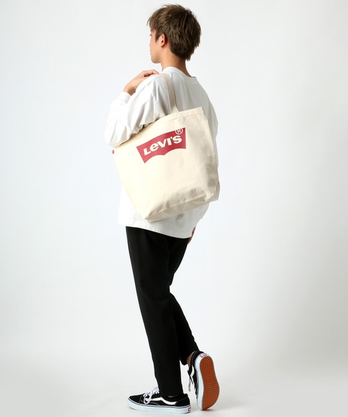 Levi's（リーバイス）の「Levi's/リーバイス バットウイング トートバッグ/レジャーバッグ（トートバッグ・メンズ・オフホワイト・FREE）」の7枚目の写真