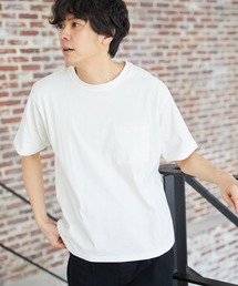 LAKOLE | 【汗ジミ軽減】天竺ポケットTシャツ / LAKOLE(Tシャツ/カットソー)