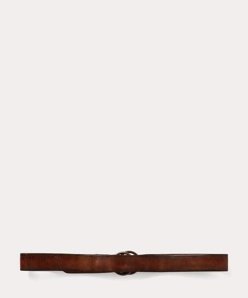 ディストレスト レザー ベルト（ベルト）｜RRL（ダブル アール エル