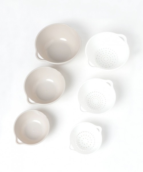 LAKOLE（ラコレ）の「ザル&ボウルセット[6P] / LAKOLE（キッチンツール・レディース・ベージュ・FREE）」の13枚目の写真