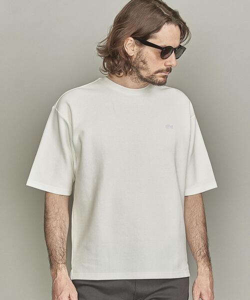 LACOSTE（ラコステ）の「【別注】 ＜LACOSTE（ラコステ）＞ 1TONE TEE/Tシャツ（Tシャツ/カットソー・メンズ・ネイビー/オリーブ/ホワイト/ライラック/ブラック・XL/M/S/L）」の15枚目の写真