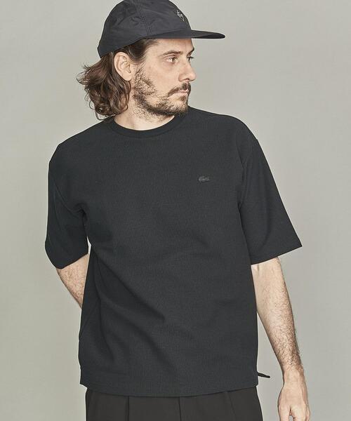 LACOSTE（ラコステ）の「【別注】 ＜LACOSTE（ラコステ）＞ 1TONE TEE/Tシャツ（Tシャツ/カットソー・メンズ・ネイビー/オリーブ/ホワイト/ライラック/ブラック・XL/M/S/L）」の22枚目の写真